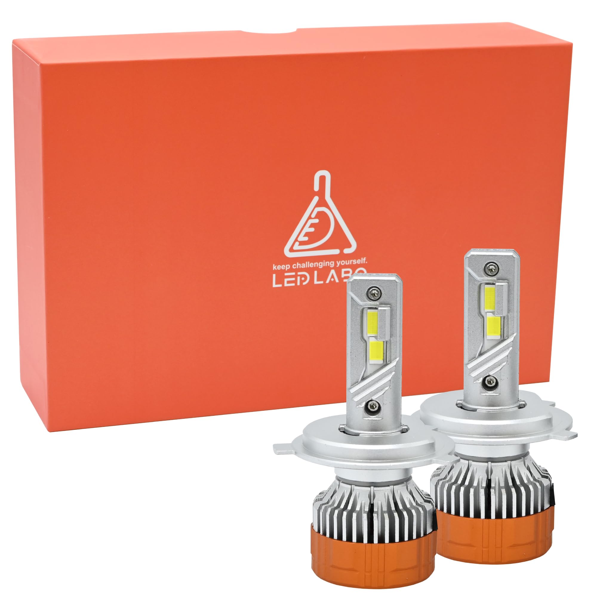 Amazon | LED LABO H4 ヘッドライト HI LO 切替 20万6000カンデラ